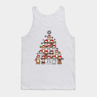 Wesite Christmas Tree Dog Tank Top